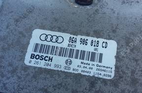 AUDI A3 1.8 БЛОК УПРАВЛЕНИЯ 06A906018CD 0261204993