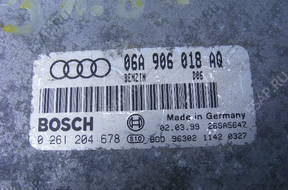 AUDI A3 1.8 TURBO БЛОК УПРАВЛЕНИЯ ДВИГАТЕЛЕМ 06A906018AQ