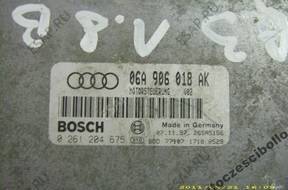 AUDI A3 1.8 V5 - БЛОК УПРАВЛЕНИЯ ДВИГАТЕЛЕМ 06A 906 018 AK