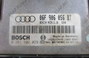 AUDI A3 2.0 FSI БЛОК УПРАВЛЕНИЯ ДВИГАТЕЛЕМ 06F906056BT