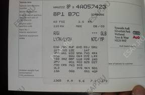 AUDI A3 2.0 FSI двигатель AXW vw skoda turan golf