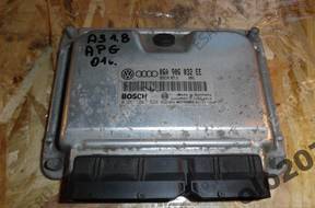 AUDI A3 8L 1.8 APG БЛОК УПРАВЛЕНИЯ ДВИГАТЕЛЕМ 06A906032EE