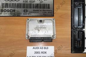 AUDI A3 8L 1.9 TDI БЛОК УПРАВЛЕНИЯ ДВИГАТЕЛЕМ 0281010308