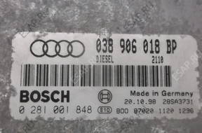 AUDI A3 8L БЛОК УПРАВЛЕНИЯ 1.9 TDI 110 KM ЗАМОК ЗАЖИГАНИЯ 1998 год,