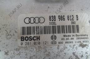 AUDI A3 8L GOLF БЛОК УПРАВЛЕНИЯ ДВИГАТЕЛЬ BOSCH 038906012B