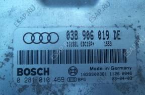 AUDI A3 8L GOLF БЛОК УПРАВЛЕНИЯ ДВИГАТЕЛЬ BOSCH 038906019DE