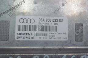 AUDI A3 8P 03 1.6 8V БЛОК УПРАВЛЕНИЯ ДВИГАТЕЛЕМ 06A906033DS