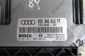AUDI A3 8P 2.0 TDI 05' БЛОК УПРАВЛЕНИЯ 03G906016FF