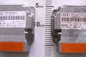 AUDI A3 8P0 СЕНСОР БЛОК УПРАВЛЕНИЯ AIR BAG  8P0959655L