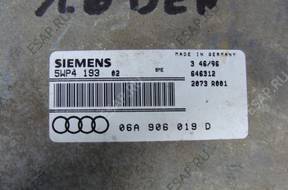 AUDI A3 БЛОК УПРАВЛЕНИЯ 1.6 1,6 БЕНЗИН 06A906019D