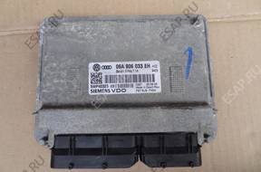 AUDI A3 LEON 1.6 BSE БЛОК УПРАВЛЕНИЯ ДВИГАТЕЛЕМ 06A906033EH