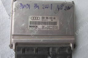 AUDI A4 1.8 20V БЛОК УПРАВЛЕНИЯ ДВИГАТЕЛЕМ BOSCH 8D0906018AA