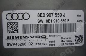 Audi A4 8E 8K Q7 БЛОК УПРАВЛЕНИЯ ДВИГАТЕЛЕМ 8E0907559J