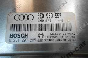 AUDI A4 8E B6 01-04 2.0 БЛОК УПРАВЛЕНИЯ ДВИГАТЕЛЕМ 8E0907557