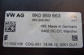 Audi A4 A5 A6 БЛОК УПРАВЛЕНИЯ napicia 8K0959663