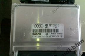 AUDI A4 A6 2,4 БЛОК УПРАВЛЕНИЯ ДВИГАТЕЛЕМ 4B0907552C