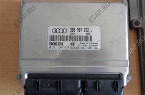 AUDI A4 A6 2.4 БЛОК УПРАВЛЕНИЯ ДВИГАТЕЛЕМ 3B0907552L