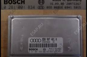 AUDI A4 A6 2.5 TDI БЛОК УПРАВЛЕНИЯ 8D0907401H 0281001834