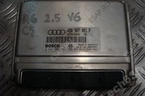 Audi A4 A6 2.5 V6 tdi БЛОК УПРАВЛЕНИЯ ДВИГАТЕЛЕМ 4B0907401P