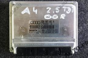 AUDI A4 B5 2.5 TDI БЛОК УПРАВЛЕНИЯ ДВИГАТЕЛЕМ 8D0907401N