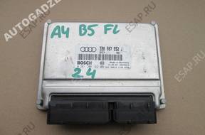 AUDI A4 B5 LIFT 2.4 БЛОК УПРАВЛЕНИЯ ДВИГАТЕЛЕМ 3B0907552J