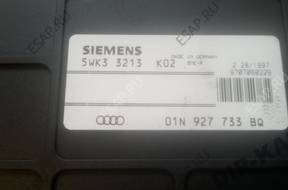 AUDI A4 B5 VW PASSAT БЛОК УПРАВЛЕНИЯ КПП  01N927733BQ