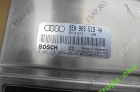 AUDI A4 B6 1.8T 2003 год, БЛОК УПРАВЛЕНИЯ КОМПЛЕКТ 0261207934