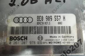 AUDI A4 B6 2.0 ALT БЛОК УПРАВЛЕНИЯ ДВИГАТЕЛЕМ 8E0909557H