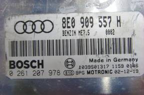 AUDI A4 B6 2.0 ALT БЛОК УПРАВЛЕНИЯ ДВИГАТЕЛЕМ 8E0909557H