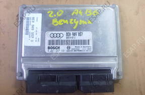 AUDI A4 B6 2.0 B БЛОК УПРАВЛЕНИЯ ДВИГАТЕЛЕМ 8E0909057