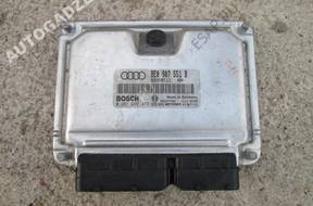 AUDI A4 B6 3.0 V6 ASN БЛОК УПРАВЛЕНИЯ ДВИГАТЕЛЕМ 8E0907551B