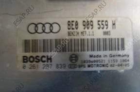 AUDI A4 B6 3.0 V6 БЛОК УПРАВЛЕНИЯ ДВИГАТЕЛЕМ 8E0909559H