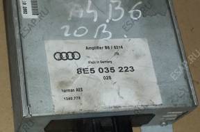 Audi A4 B6 УСИЛИТЕЛЬ БЛОК УПРАВЛЕНИЯ amplifier 8E5035223