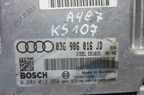 Audi A4 B7 03G906016JD БЛОК УПРАВЛЕНИЯ ДВИГАТЕЛЕМ