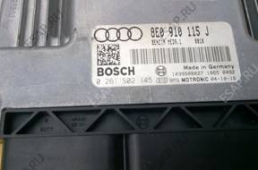 AUDI A4 B7 2.0 TFSI БЛОК УПРАВЛЕНИЯ 8E0910115J