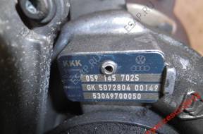 AUDI A4 B7 3,0 TDI ТУРБОКОМПРЕССОР 53049700050