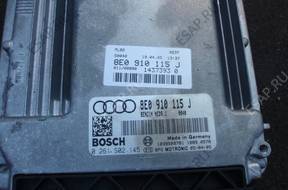 AUDI A4 B7 БЕНЗИН БЛОК УПРАВЛЕНИЯ 8E091015J 2.0 TFSI BGB