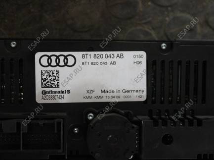 Схема платы климат контроль 8t1820043aj
