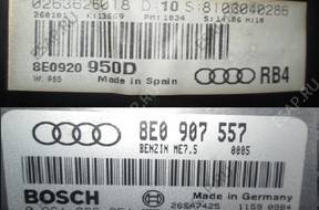 AUDI A4B6 БЛОК УПРАВЛЕНИЯ ЗАМОК ЗАЖИГАНИЯ ИММОБИЛАЙЗЕР 2.0 ben 8E0907557