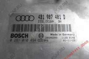 audi A6 2.5 tdi БЛОК УПРАВЛЕНИЯ 0281010494