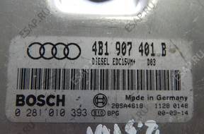 AUDI A6 2.5 TDI БЛОК УПРАВЛЕНИЯ 4B1907401B