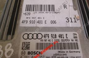 AUDI A6 3,0TDI ECU БЛОК УПРАВЛЕНИЯ 0281014357 4F9910401E