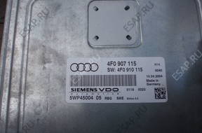 AUDI A6 3.2 AUK БЛОК УПРАВЛЕНИЯ ДВИГАТЕЛЕМ 4F0907115