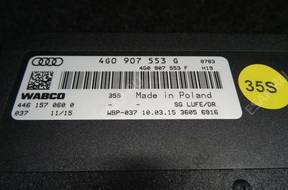 AUDI A6 A7 МОДУЛЬ PNEUMATYKI 4G0907553G 4G0907553F