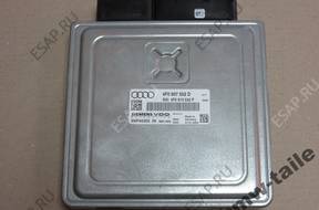 AUDI A6 БЛОК УПРАВЛЕНИЯ ДВИГАТЕЛЕМ 4F0907552D 5WP45302