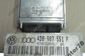 AUDI A6 C4 2.0 16V БЛОК УПРАВЛЕНИЯ ДВИГАТЕЛЕМ 4D0907551F