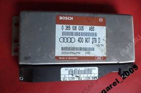 AUDI A6 C4 БЛОК УПРАВЛЕНИЯ ABS 0265108005 4D0907379D 2.8