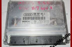 AUDI A6 C5 2.5 TDI БЛОК УПРАВЛЕНИЯ ДВИГАТЕЛЕМ 4B0907401 год,