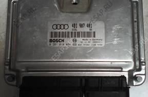 AUDI A6 C5 2.5 TDI БЛОК УПРАВЛЕНИЯ ДВИГАТЕЛЕМ 4B1907401