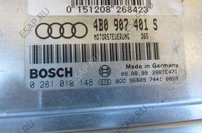 AUDI A6 C5 2.5 TDI STREOWNIK 4B0907401S 0281010148